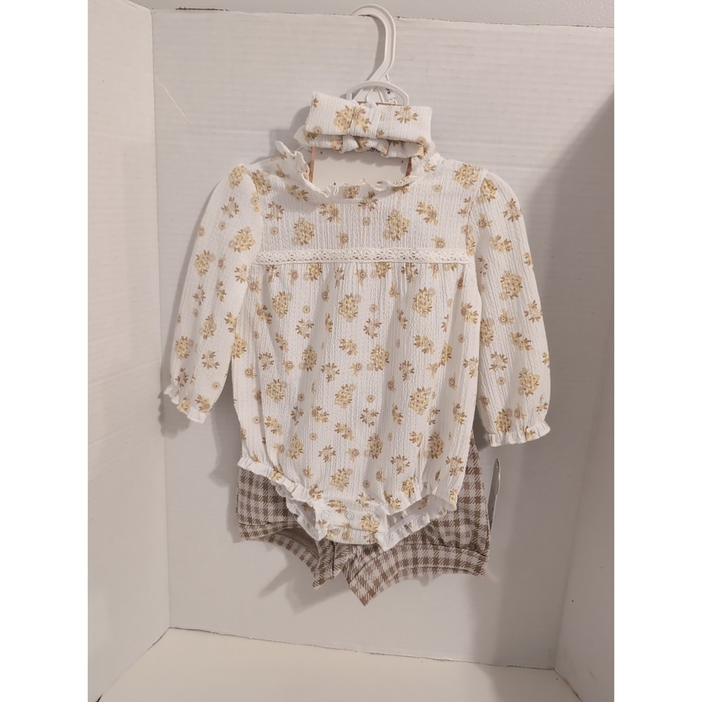 Daisy Fuentes Infant Girls 3-Piece Set‎ 12 Months NWT